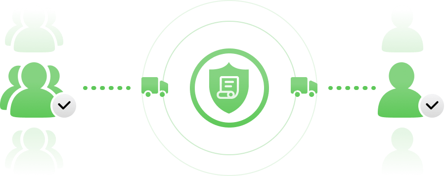Guaranteed delivery with a traceable claims process.